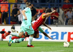 S�per Lig'deki ilk gol� G.Saray'a
