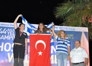 Balkan �ampiyonas�'nda bayrak krizi