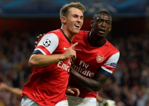 Ramsey, F.Bah�e kar��s�nda bir ilki ya�ad�!