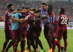 Trabzonspor, evinde Lokeren'i devirdi!