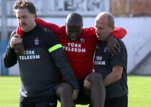 Trabzonspor'da sakatl�k �oku!