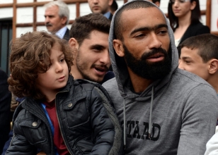 Minik taraftar�n Bosingwa'y� terleten sorusu