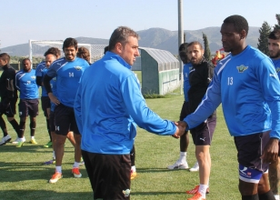 Akhisar Belediyespor taktik �al��t�