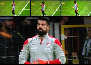 Volkan ve tribnler arasnda gerginlik!