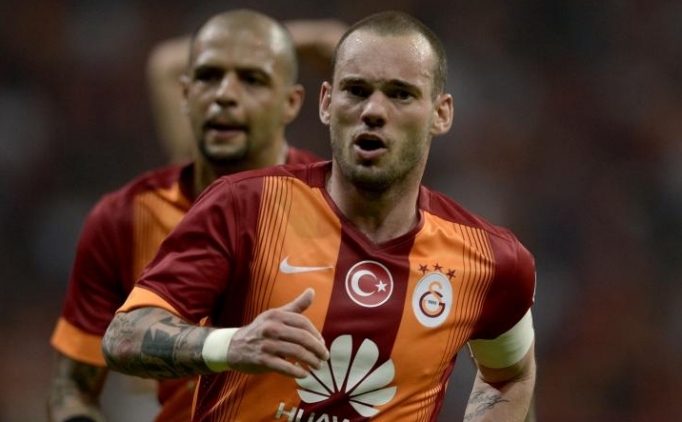 Sneijder at�yor, Galatasaray kazan�yor!