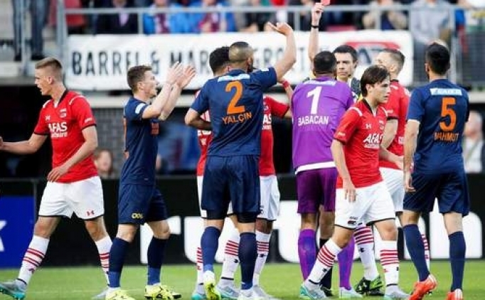 Ba�ak�ehir hakeme tak�ld�