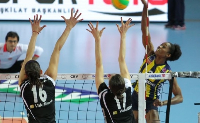 Vak�fbank, Fenerbah�e'yi eledi!