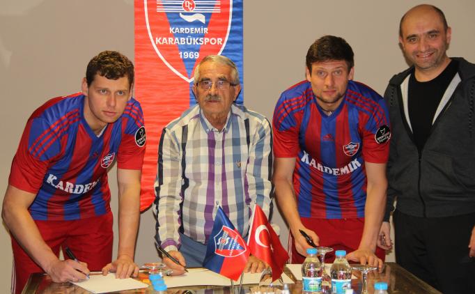 Rybka ve Seleznyov resmen Karabkspor'da