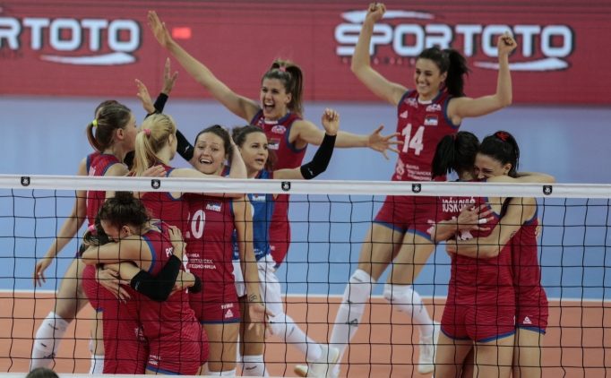 Ankara'da ilk finalist Sırbistan