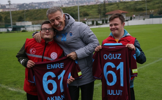 Trabzonspor'a down sendromlu sporculardan ziyaret