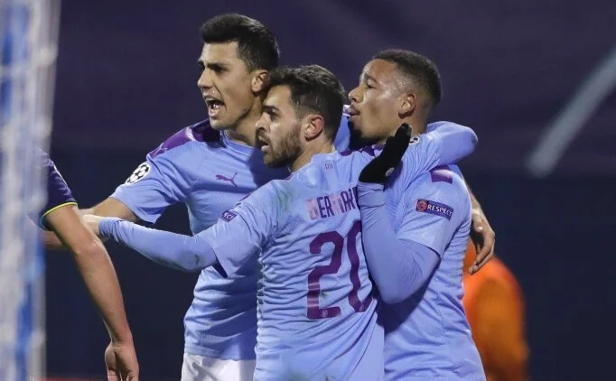 Manchester City, Dinamo Zagreb'in hayallerini yıktı