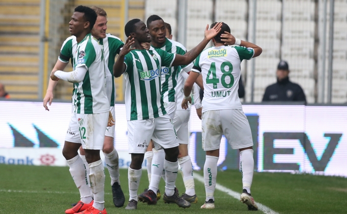 Bursaspor'un 3 aylk galibiyet hasreti sona erdi!