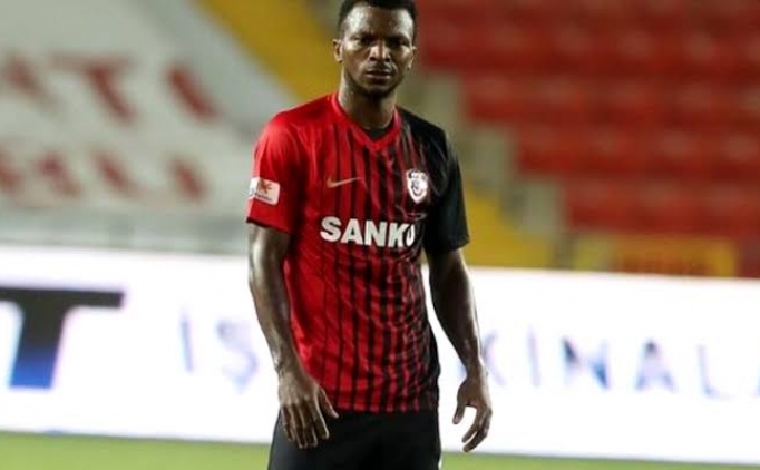 Gaziantep'te Galatasaray maçı öncesi Kayode sevinci