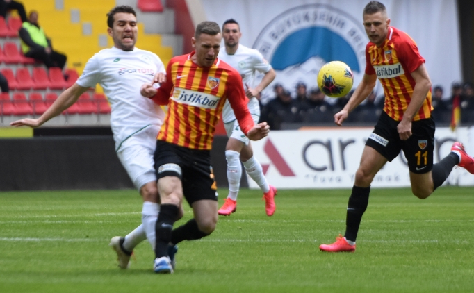 Konyaspor kat, Kayserispor yakalad!