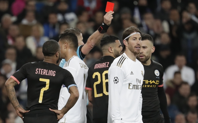 Ramos yine kırmızı gördü, istatistik yaptı