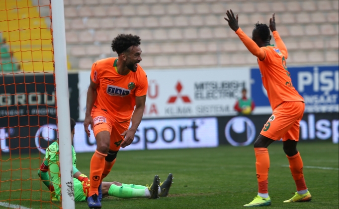 Alanyaspor, 5 malk galibiyet hasretini dindirdi