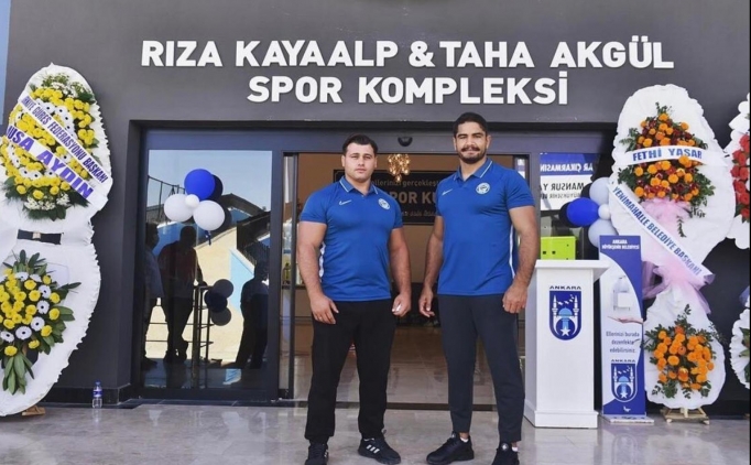 R�za Kayaalp & Taha Akg�l Spor Kompleksi a��ld�