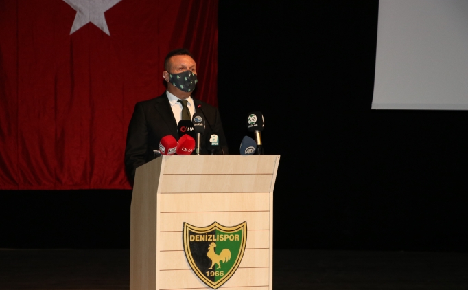 Denizlispor'da ba�kan Ali �etin g�ven tazeledi