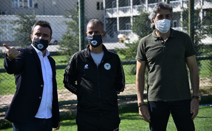 Konyaspor Teknik Direktr smail Kartal, altyap tesislerini ziyaret etti