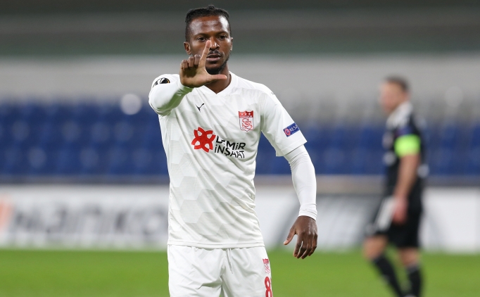 Sivasspor'un Avrupa'da gol ykn Kayode omuzluyor