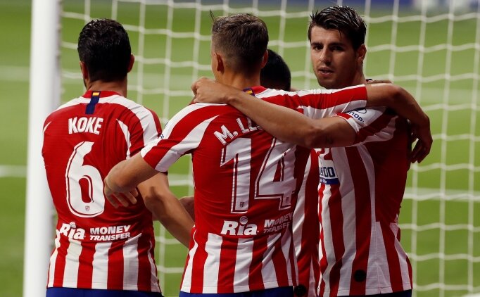 Atletico 10 ki�i Real Betis'ten 3 puan� s�k�p ald�