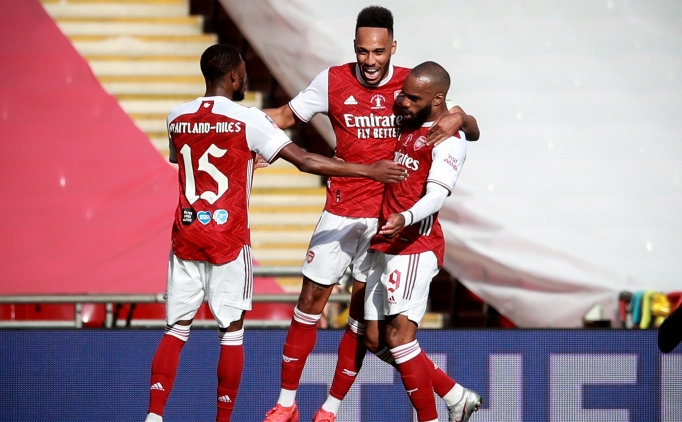 Arsenal, Aubameyang ile kupaya uzand!