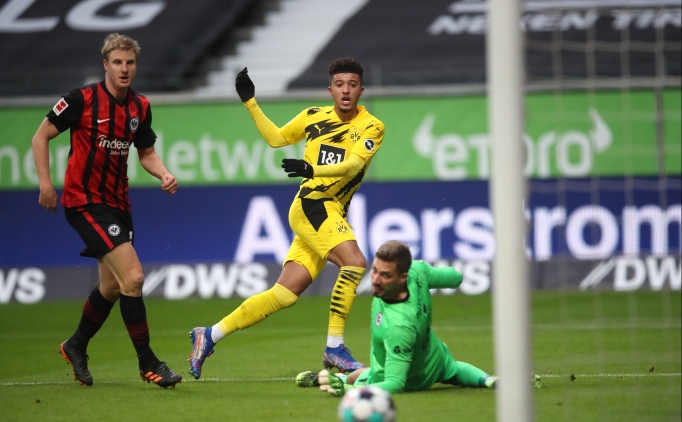 Dortmund, Frankfurt deplasmannda da kazanamad!