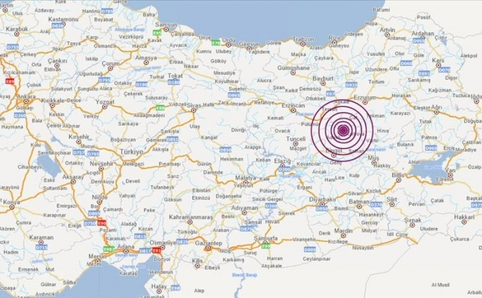 Bing�l Karl�ova'da 5.7 b�y�kl���nde deprem 