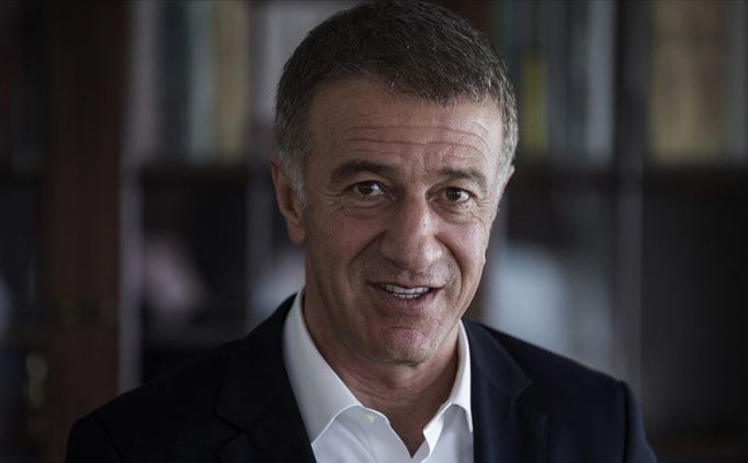 Trabzonspor Ba�kan� Ahmet A�ao�lu, �ehit ailesini ziyaret etti