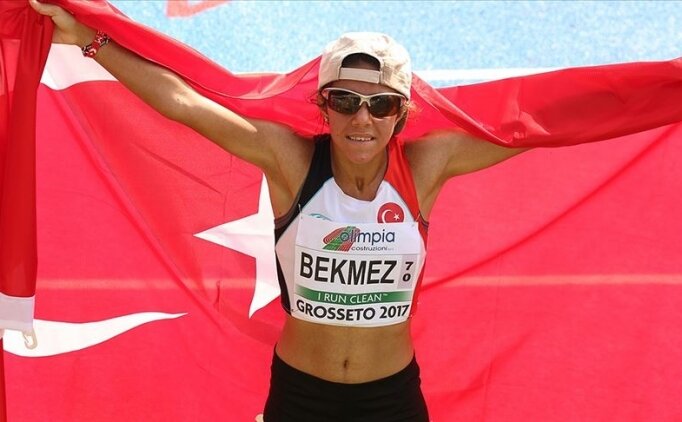Milli atlet Meryem Bekmez'in hedefi alt�n madalya