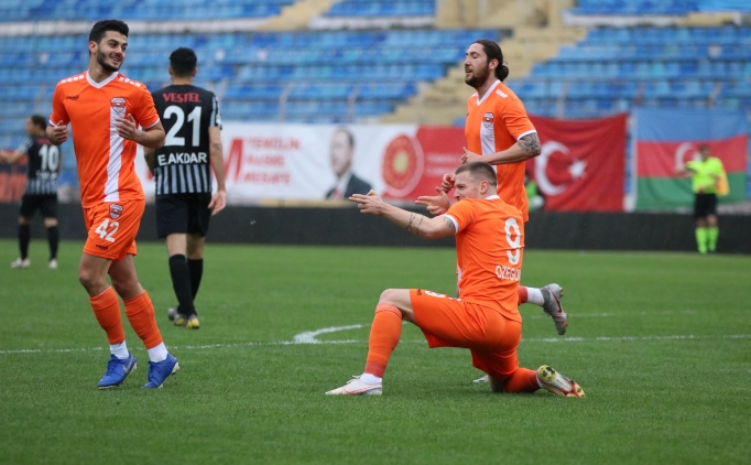 Adanaspor 5 att�, Eski�ehir'in y�z� yine g�lmedi