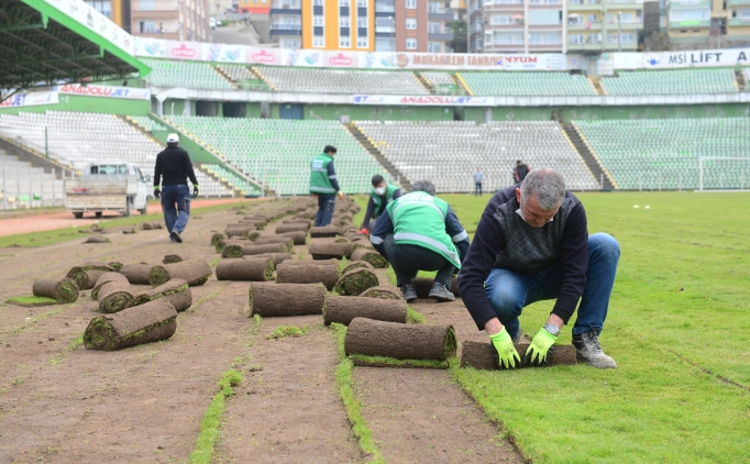 Giresun Atat�rk Stad� spor m�sabakalar�na veda etti