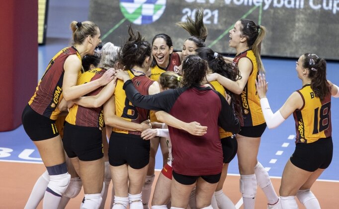 Galatasaray, CEV Cup'ta finale y�kseldi!