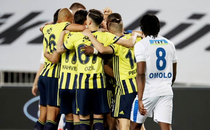 Fenerbahe abuk bitirdi, takibe devam etti!