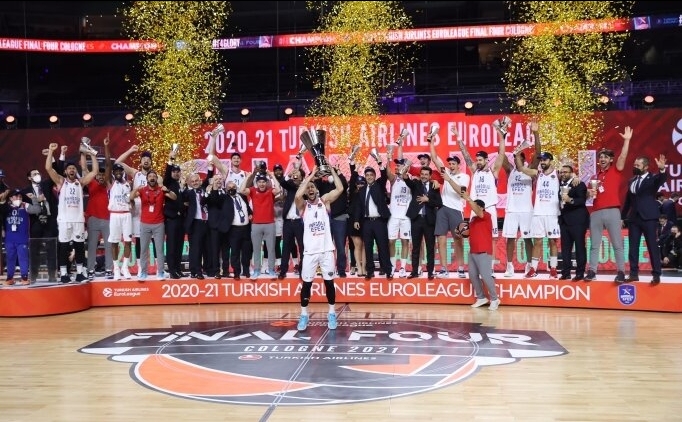 THY EuroLeague'de Trkiye'den iki ampiyon!