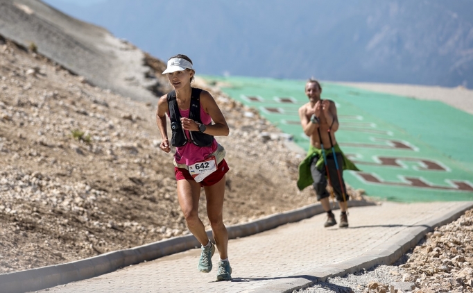 Antalya'daki 'Tahtal� Run To Sky' yar��mas� sonra erdi