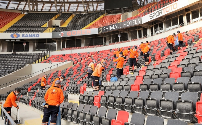 Gaziantep Kalyon Stadyumu yeni sezona hazrlanyor