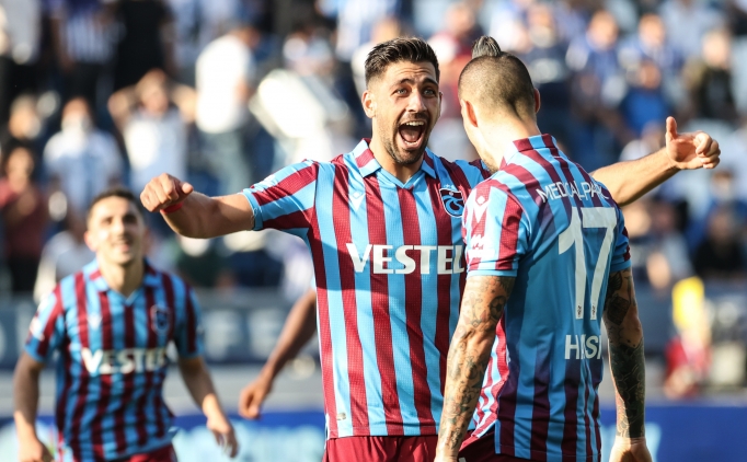 Trabzonspor'un golcleri ligde 14 takma bedel