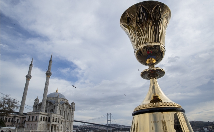 FIBA Basketbol D�nya Kupas� �stanbul'da sergilendi