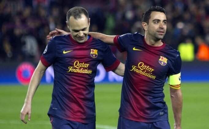 Iniesta'dan Xavi Hernandez iin aklama