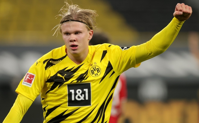 Barcelona ve Real Madrid'den Erling Haaland iin grme