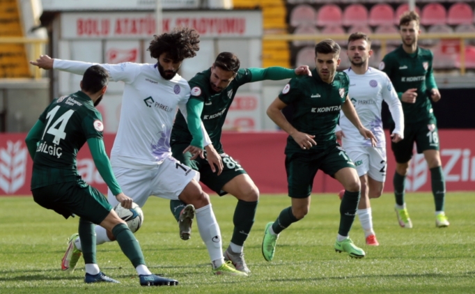 Bolu'da 6 gol ve tur