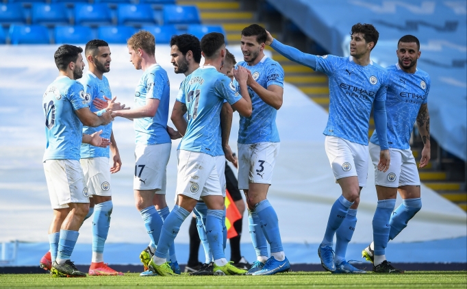 Manchester City arka arkaya 20. ma��n� da kazand�