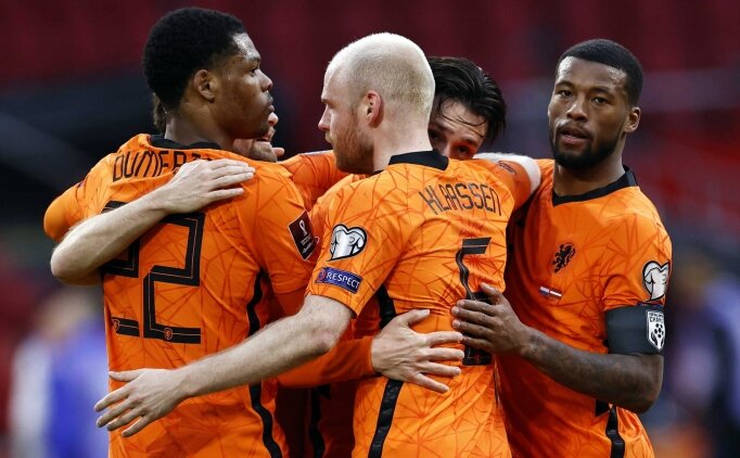 Hollanda, Letonya kar��s�nda zorland� ama kazand�!