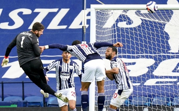 �nan�lmaz: Liverpool, Alisson'un gol�yle kazand�