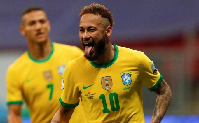 Brezilya, Copa America'y� gollerle a�t�