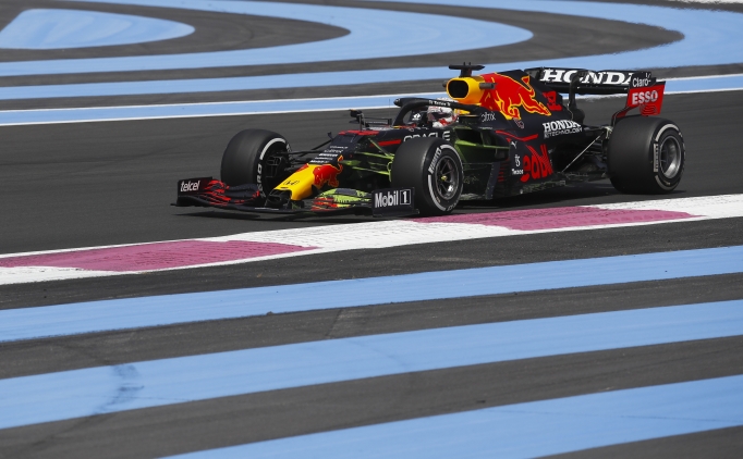 Fransa'da pole pozisyonu Verstappen'in