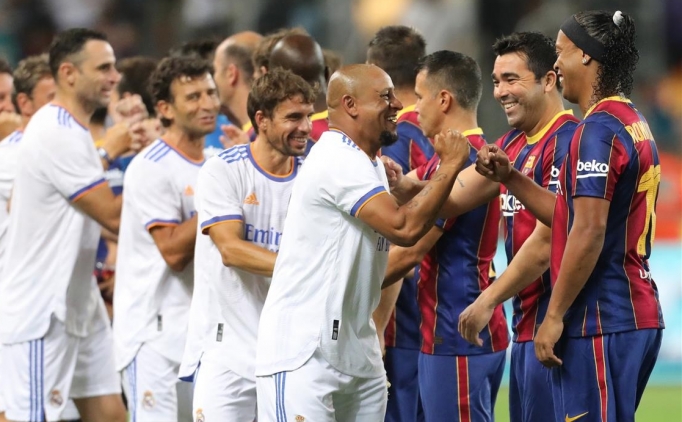 Efsanelerin El Clasico kap��mas�n� Real Madrid kazand�