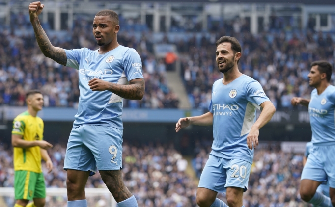 Manchester City, Norwich'i 5'ledi!