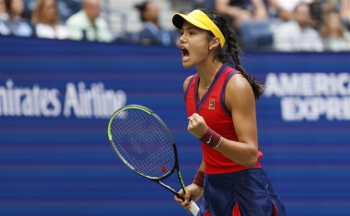 ABD A��k Kad�nlarda �ampiyon Emma Raducanu